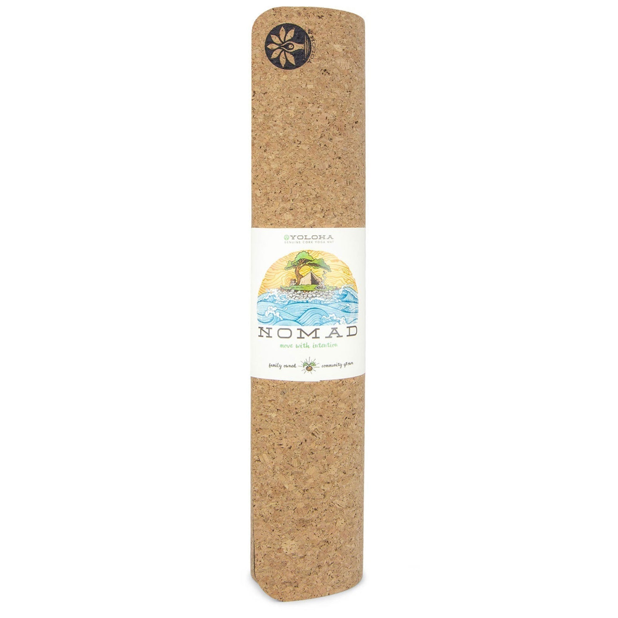 Nomad XL Cork Yoga Mat - Yoloha Yoga