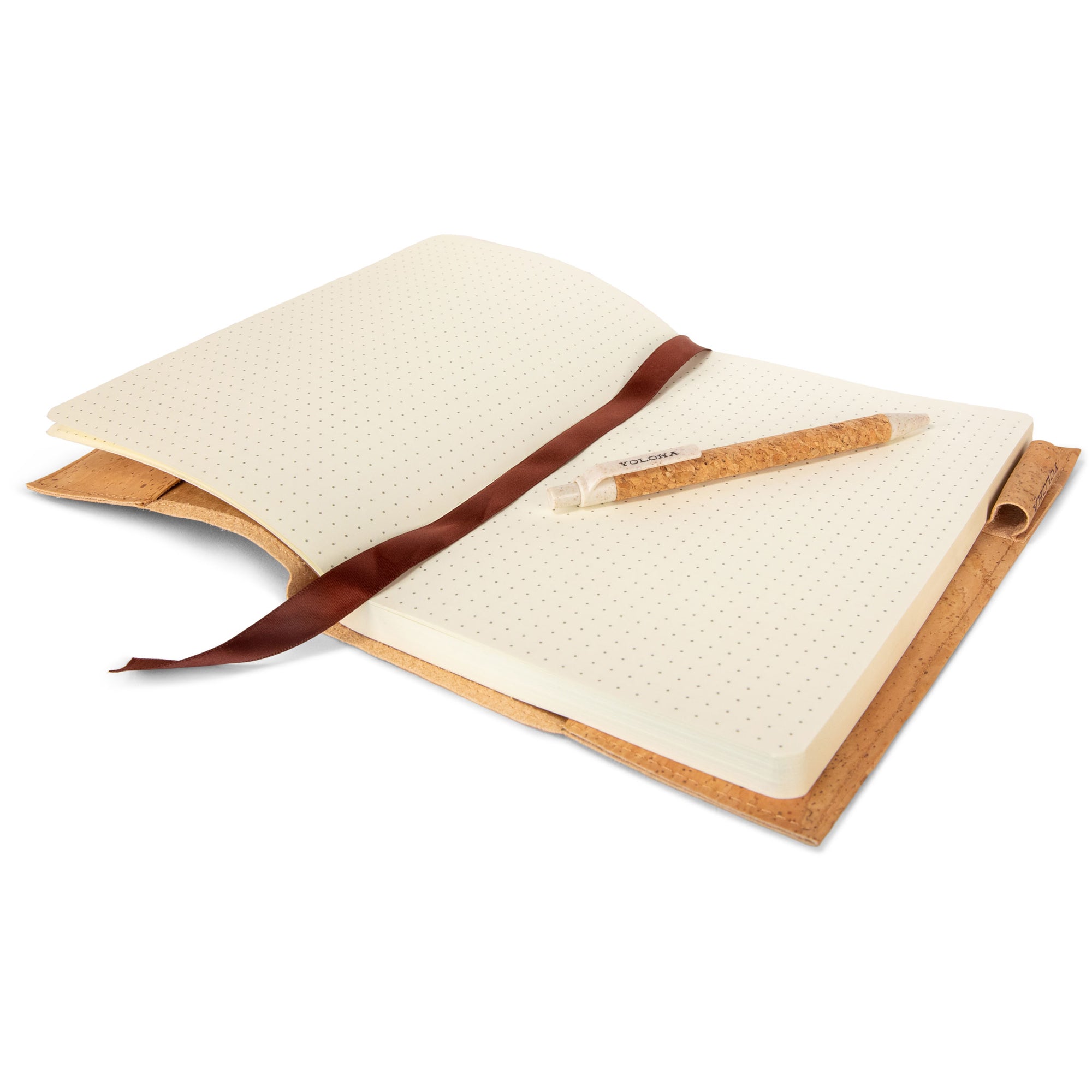 Refillable Cork Journal Book