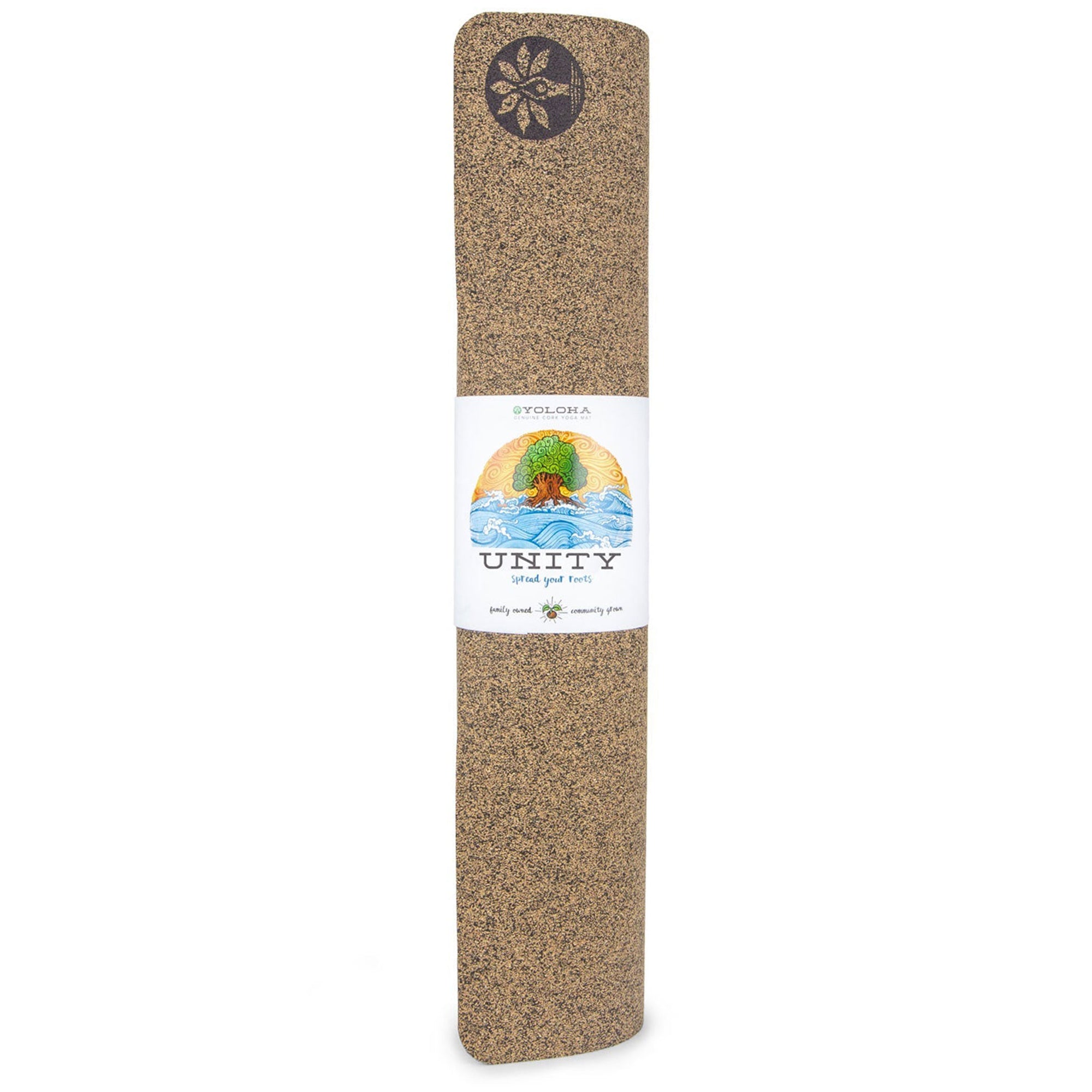 Infinite Transformation Unity Cork Yoga Mat - Yoloha Yoga