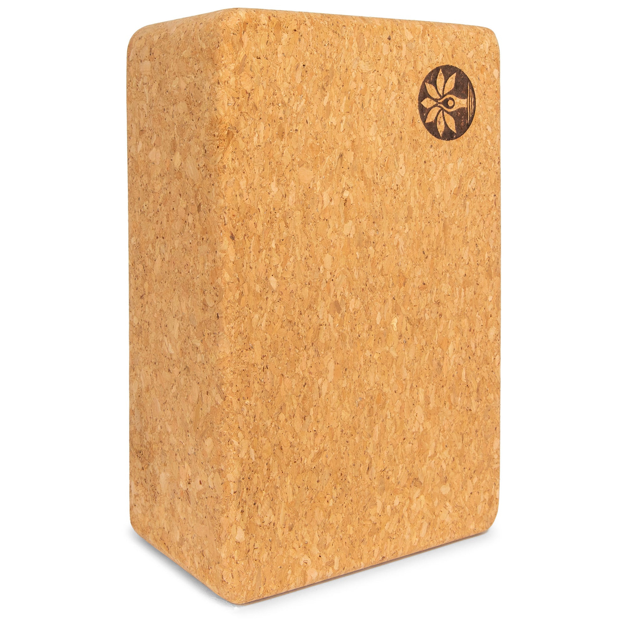 Blossom Cork Yoga Block - Yoloha Yoga