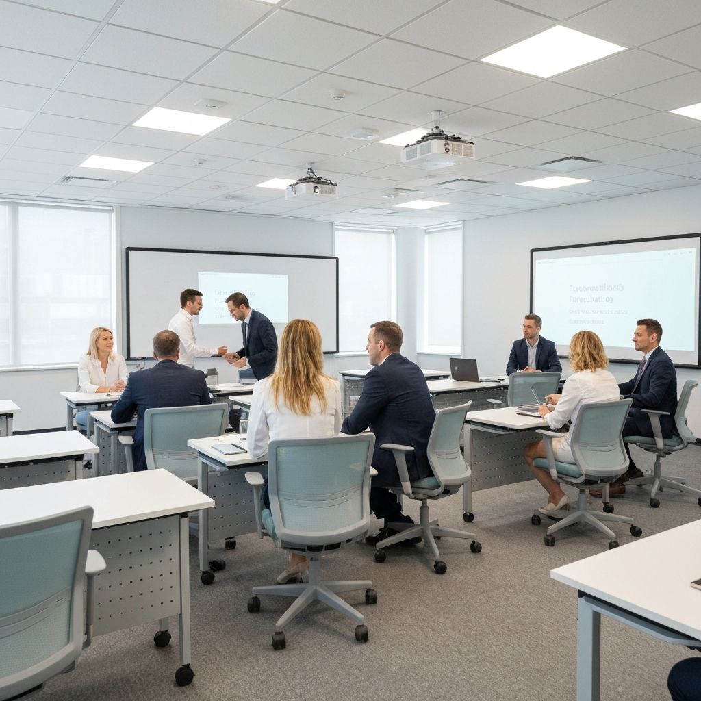 Szkolenia biznesowe AIPC-IITS - sala szkoleniowa